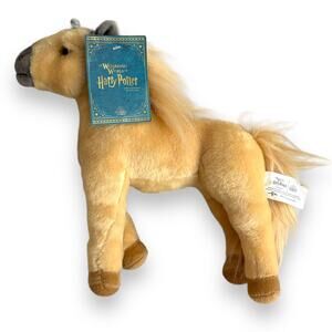 Wizarding World of Harry Potter Unicorn Plush Stuffed Animal Brown Horse NEW